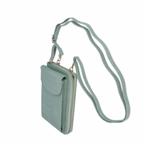Megztas krepšys telefonui GCW12 mėtinis