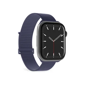 "Puro" sportinis dirželis "Apple Watch" 44/45/46/49 mm - Tamsiai mėlynas