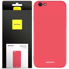 Spacecase silikoninis dėklas iPhone 7/8/SE raudonas