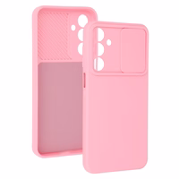 Camshield Minkštas dėklas telefonui Samsung Galaxy A16 4G/5G šviesiai rožinis