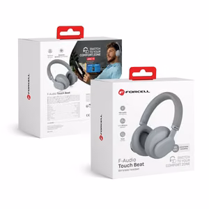 FORCELL F-AUDIO Touch Beat wireless headphones bluetooth ANC gray