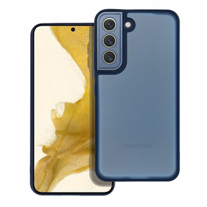VARIETE dėklas telefonui SAMSUNG S22 tamsiai mėlynas