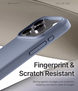 Dėklas Mercury Pure Magsafe Silicon Case Apple iPhone 17 Pro Max levandos pilka