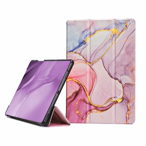 Dėklas Reach Smart Leather Samsung X210/X215/X216 Tab A9 Plus 11.0/X230/X235/X236 Tab A11 Plus 11.0 marble