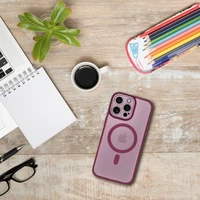 VARIETE MAG COVER Dėklas telefonui, suderinamas su MagSafe, skirtas SAMSUNG S26 Pro violetinis