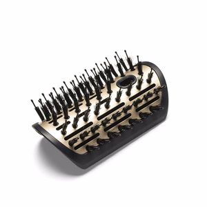 BaByliss AS6550E – 1500 W ionic hot-air styling brush, 3 heat settings, blue/gold