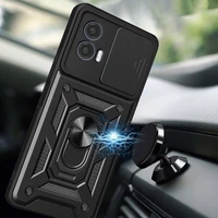 "Tech-Protect CamShield Pro" dėklas "Motorola Moto G73 5G" - Juodas