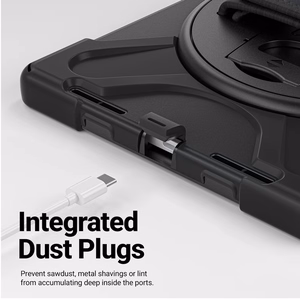 Crong Defender Plus – Rugged case for Xiaomi Pad 8 / 8 Pro / Pad 7 / 7 Pro 11.2" (Black)
