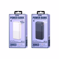 Išorinė baterija Power Bank Remax RPP-177 12W 30000mAh juoda