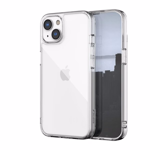 Raptic X-Doria Clearvue dėklas iPhone 14 Plus nugaros skaidrus dėklas
