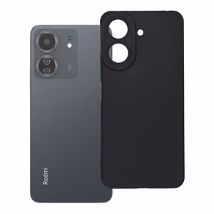 Dėklas Xiaomi Redmi 13C / Poco C65 Matt 2.0 juodas