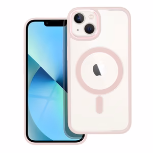 COLOR EDGE MAG COVER dėklas telefonui suderinamas su Magnetiniu IPHONE 13 rožinė