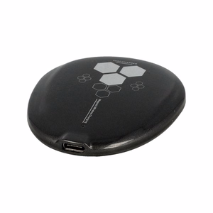 Беспроводное индукционное зарядное устройство QI Universal Fast Charge магнитное C01 15W чёрное (мин.2A)