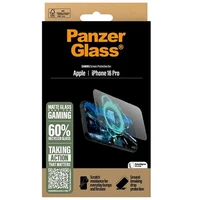 PanzerGlass Žaidimų apsauginis stiklas iPhone 16 Pro 6.3" Itin platus pritaikymas 2858