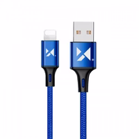 USB Kabelis Wozinsky "WUC-L2BE" mėlynas "Lightning" 200cm