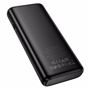 "Powerbank Hoco" 10000 mAh 2A J158A juoda