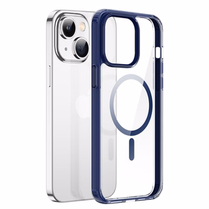 Dux Ducis Clin2 dėklas iPhone 14 Plus magnetinis MagSafe dėklas mėlynas