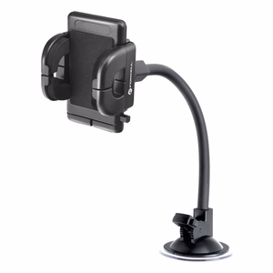 FORCELL F-GRIP Regular 27 cm automobilio laikiklis priekinio stiklo / prietaisų skydelio / oro angai juodas