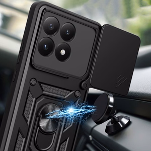 Tech-Protect CamShield Pro dėklas Xiaomi 15T juodas