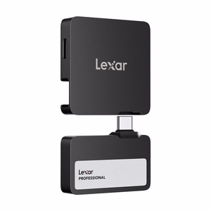 „Lexar Professional SL400“ 2 TB nešiojamasis SSD + jungčių blokas