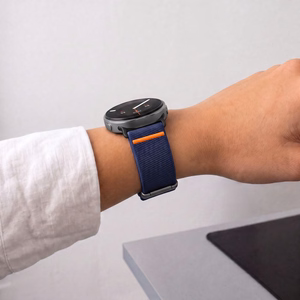 Tech-Protect Nylon Clasp dirželis, skirtas „Samsung Galaxy Watch 40/44/46 mm“ – tamsiai mėlynas