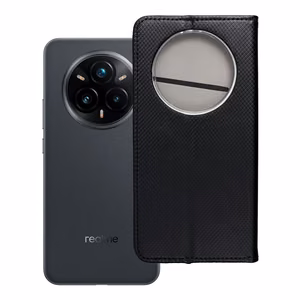 SMART CASE knygos dėklas REALME 14 PRO PLUS juodas