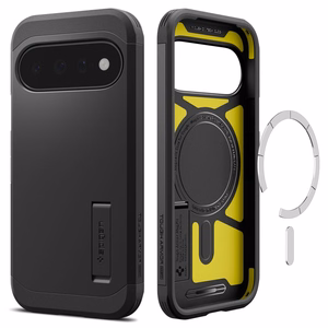 Spigen Tough Armor Mag MagSafe dėklas, skirtas Google Pixel 11, juodas