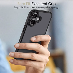 Tech-Protect MagMat dėklas iPhone 17 telefonui - matinė juoda