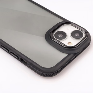 Crystal juodas dėklas for Xiaomi Redmi Note 14 5G (Global) juodas