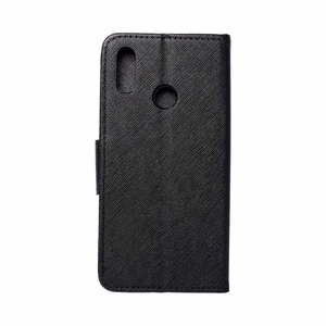 FANCY knyginis dėklas telefonui HUAWEI P Smart 2019 juodas