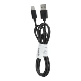 Kabelis USB A į Type C 2.0 C366 (jungtis ilga: 8 mm) 1 m juodas