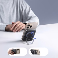 Išorinė baterija Power Bank Joyroom JR-PBM12 22.5W Magnetic Wireless 10000mAh juoda