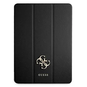Guess Saffiano Collection dėklas iPad 12.9" 2021 knygos viršelis - juodas