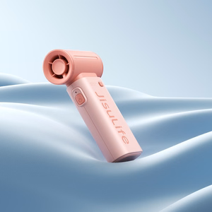 Jisulife Life9 3600 mAh nešiojamasis rankinis mini USB ventiliatorius-pūstuvas, rožinis