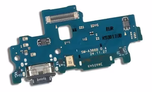 Lanksčioji jungtis Samsung A366 A36 5G su įkrovimo kontaktu, mikrofonu originali (used Grade A)