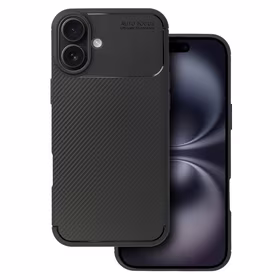 Tel Protect Carbon Elite dėklas telefonui Iphone 16 Plus juodas
