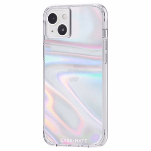 Case-Mate Soap Bubble dėklas, skirtas iPhone 14 Plus, vaivorykštinis