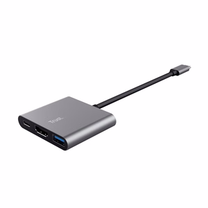 Trust Dalyx USB 3.2 Gen 1 (3.1 Gen 1) Type-C aliuminis, juodas