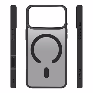 Etteri Matt Mag Чехол для iPhone 17 Pro Max чёрный