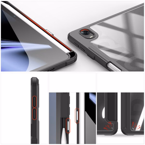 Dux Ducis Toby šarvuotas išmanusis dėklas Oppo Pad su rašiklio laikikliu juoda