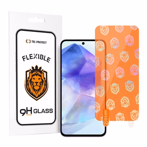 Apsauginis stiklas Tel Protect geriausias lankstus hibridinis SAMSUNG GALAXY A56 5G