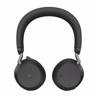 Jabra Evolve2 75 MS Link380c - belaidės ausinės su aktyviąja triukšmo slopinimo funkcija, juodos spalvos
