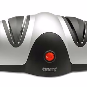 Camry CR 4469 – 2 pakopų elektrinis peilių galąstuvas, 60 W, juodas / sidabro spalvos