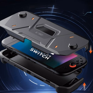 Tech-Protect Carbonox dėklas Nintendo Switch 2 - juodas