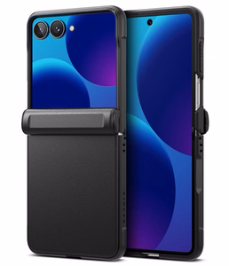 Ringke Onyx Flap dėklas, skirtas Samsung Galaxy Z Flip 8 – juodas