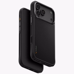 Uniq Keva Magclick Charging dėklas iPhone 18 Pro Max / 17 Pro Max – juodas