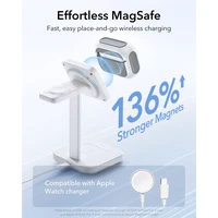 ESR Orbit HaloLock MagSafe dėklas AirPods Pro 3 baltas