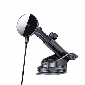 Tech-Protect mm15W-V10 magnetinis MagSafe automobilio laikiklis prietaisų skydeliui/stiklui/ventiliacijai juodas