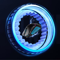 Machenike L8 Pro Belaidė žaidimų pelė su Krovimo stotelė - juodas