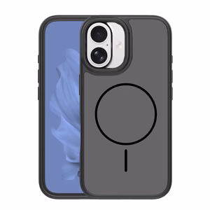Чехол Frame Thin Mag для iPhone 16 6,1" чёрный